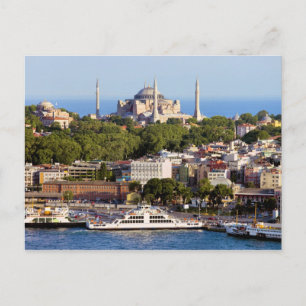 Stadt Istanbul Stadtbild in der Türkei Postkarte