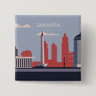 Stadt Jakarta Button