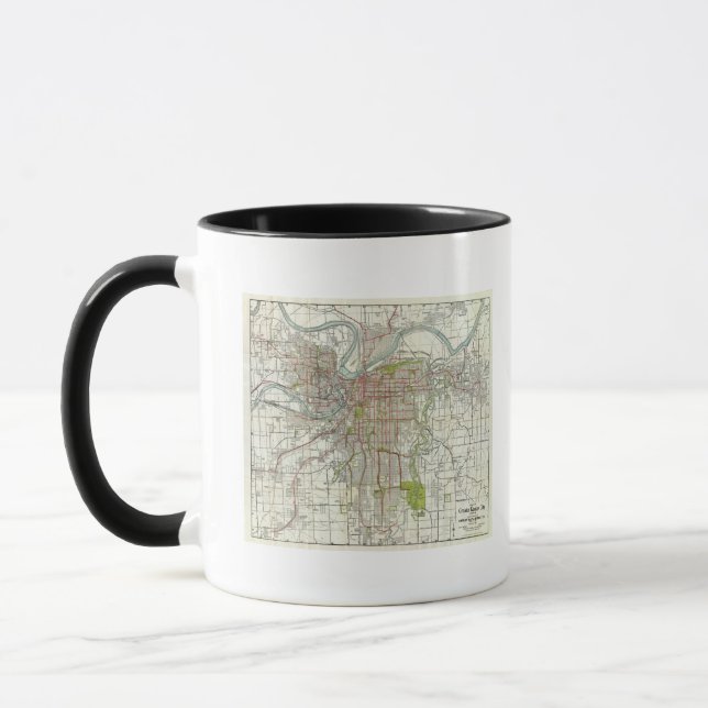 Stadt Kansas Tasse (Links)