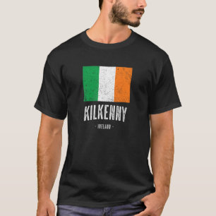 Stadt Kilkenny - Irische Flagge Souvenir - T-Shirt