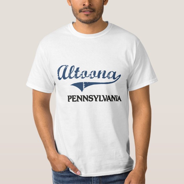 Stadt-Klassiker Altoonas Pennsylvania T-Shirt (Vorderseite)