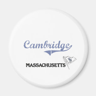 Stadt-Klassiker Cambridges Massachusetts Magnet