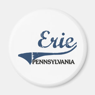 Stadt-Klassiker Eries Pennsylvania Magnet