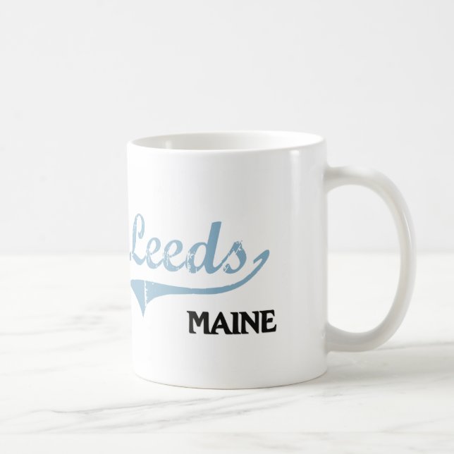 Stadt-Klassiker Leeds Maine Kaffeetasse (Rechts)