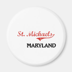 Stadt-Klassiker St. Michaels Maryland Magnet
