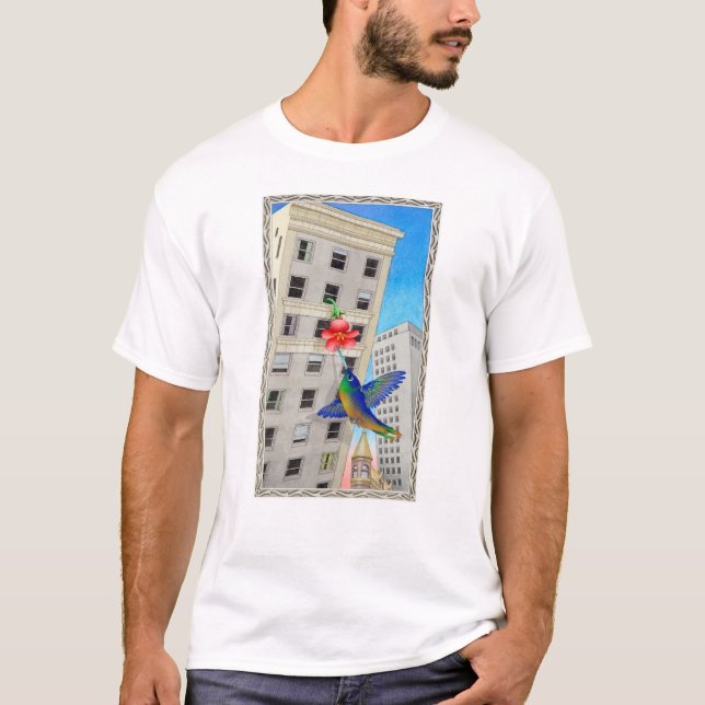 Stadt-Kolibri T-Shirt (Vorderseite)