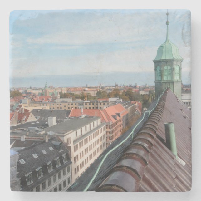 Stadt Kopenhagen Steinuntersetzer (Vorderseite)