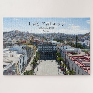 Stadt Las Palmas in Spanien Puzzle