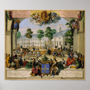 Stadt Lingen (1700) Poster