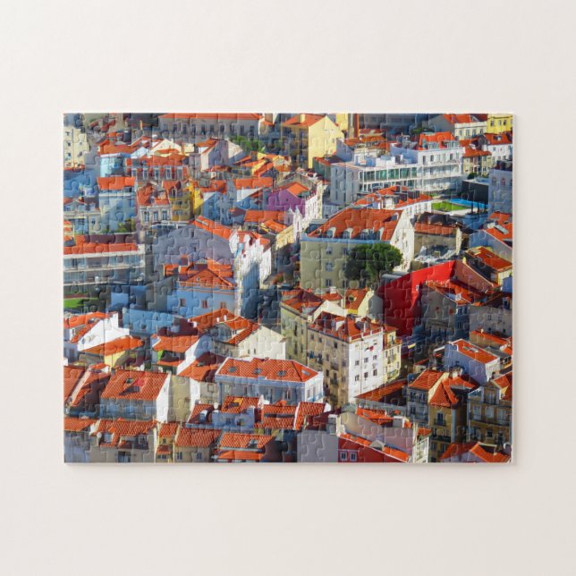 Stadt Lissabon, Portugal Puzzle (Horizontal)