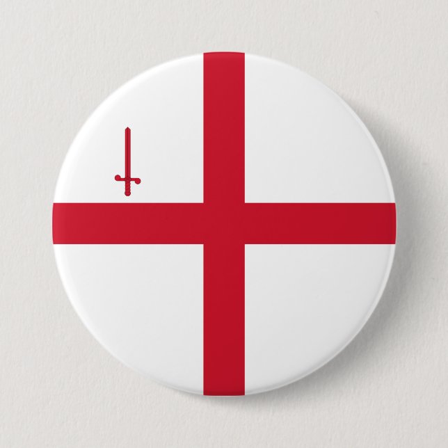 Stadt London (England) (UK Hauptstadt City) Button (Vorderseite)