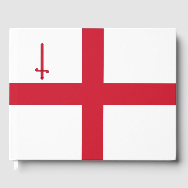 Stadt London (England) (UK Hauptstadt City) Gästebuch (Vorderseite)