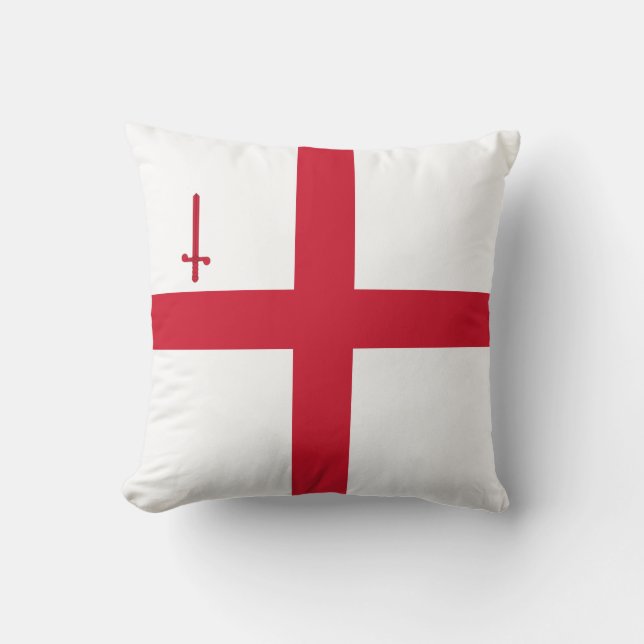 Stadt London (England) (UK Hauptstadt City) Kissen (Vorderseite)