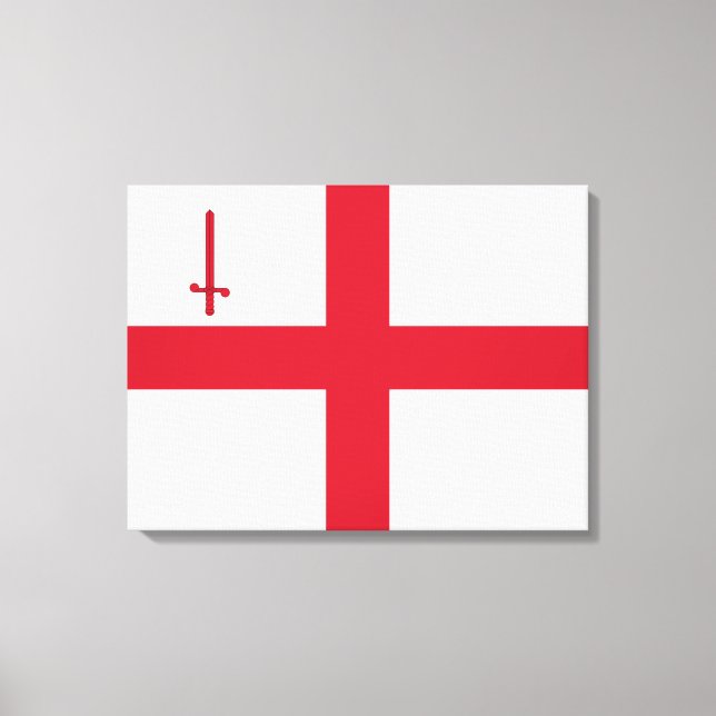 Stadt London (England) (UK Hauptstadt City) Leinwanddruck (Vorderseite)