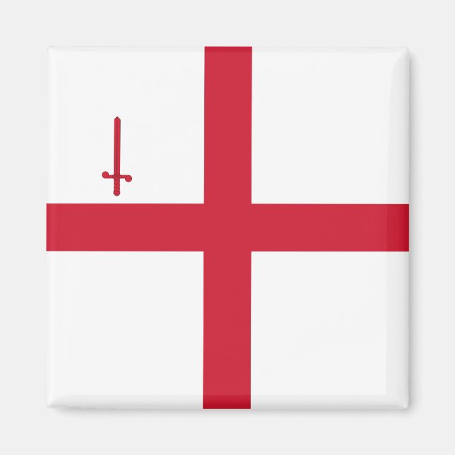 Stadt London (England) (UK Hauptstadt City) Magnet (Vorne)