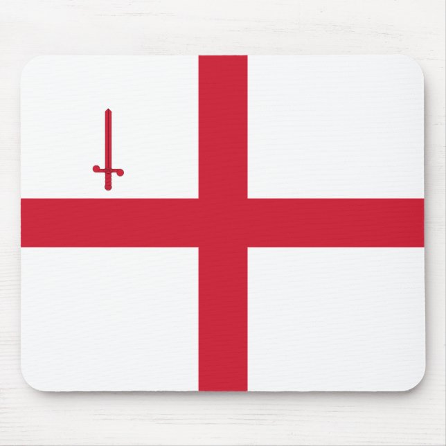 Stadt London (England) (UK Hauptstadt City) Mousepad (Vorne)