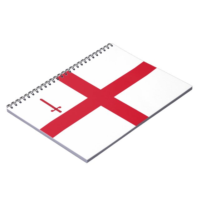 Stadt London (England) (UK Hauptstadt City) Notizblock (Linke Seite)