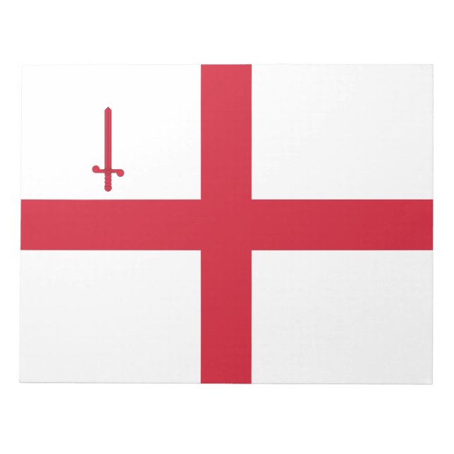 Stadt London (England) (UK Hauptstadt City) Notizblock (Vorderseite)