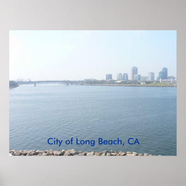 Stadt Long Beach Poster (Vorne)