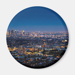 Stadt-Los Angeles-Stadtbild-Skyline im Magnet
