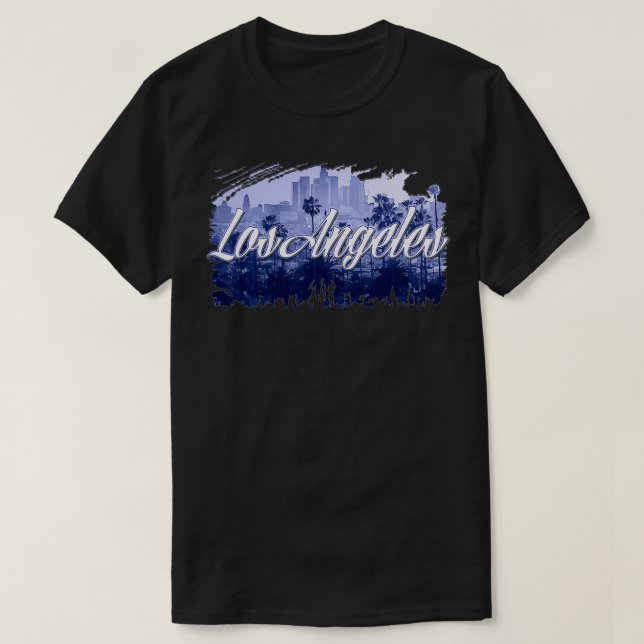 Stadt Los Angeles T-Shirt (Design vorne)