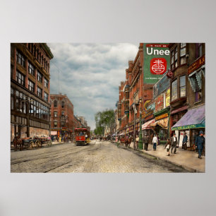 Stadt - Lowell MA - Ein verdammt gutes Unternehmen Poster