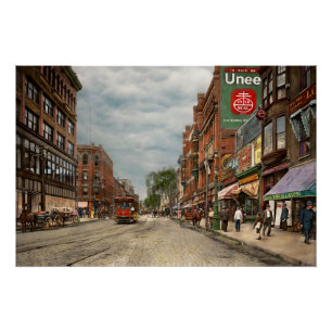 Stadt - Lowell MA - Ein verdammt gutes Unternehmen Poster