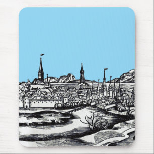 Stadt Lübeck in Norddeutschland Mousepad