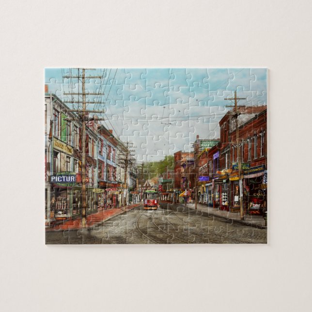 Stadt - MA Gloucester - ein wenig von alles Puzzle (Horizontal)