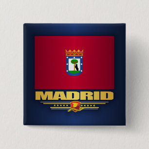 Stadt Madrid Button