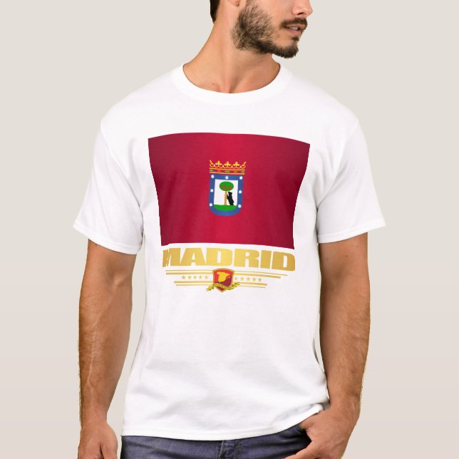 Stadt Madrid T-Shirt (Vorderseite)