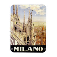Stadt Mailand Italienisches Reiseplakat 1920