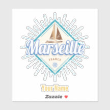 Stadt Marseille Frankreich Retroschiff Vintag