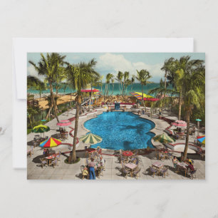 Stadt - Miami FL - Sitzplatz 1941 Einladung