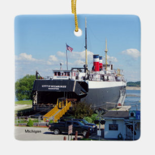 Stadt Milwaukee Keramikornament