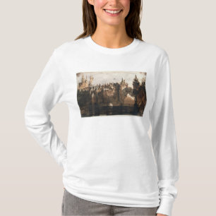 Stadt mit einer defekten Brücke T-Shirt