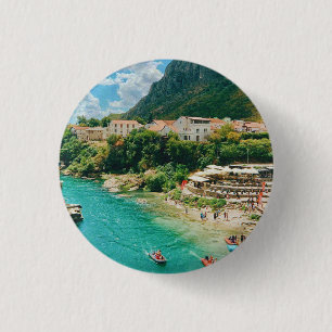 Stadt Mostar - Bosnien und Herzegowina Button