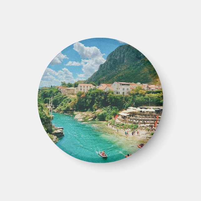 Stadt Mostar - Bosnien und Herzegowina Magnet (Vorne)