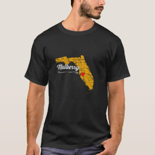Stadt Mulberry Florida Fl Merch Souvenir Graph T-Shirt