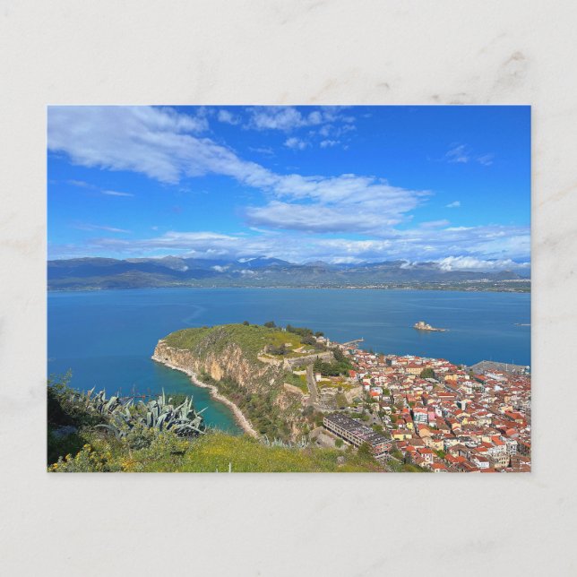 Stadt Nafplion Griechenland Postkarte (Vorderseite)