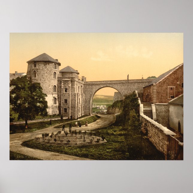 Stadt Namur, Belgien Poster (Vorne)