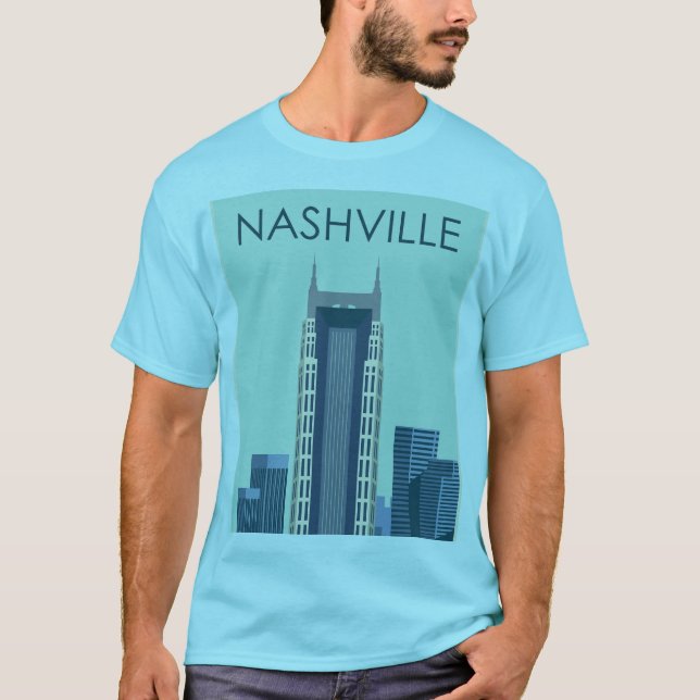 Stadt Nashville T-Shirt (Vorderseite)