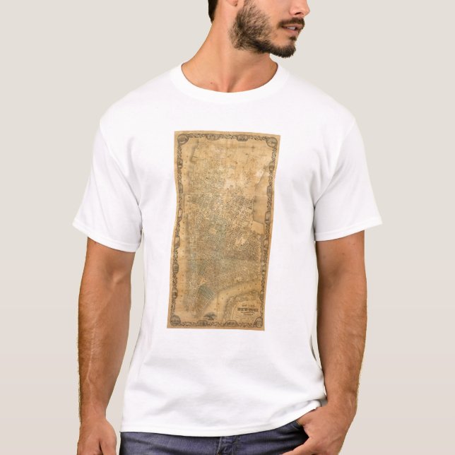 Stadt New York 2 T-Shirt (Vorderseite)