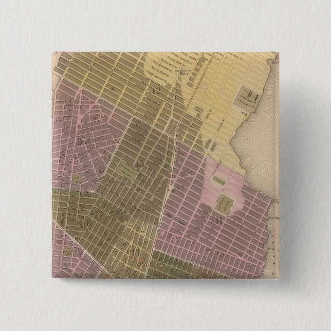 Stadt New York Button (Vorderseite)