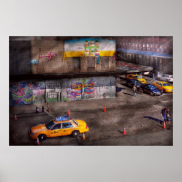 Stadt - New York - Greenwich Village - Lebensfarbe Poster