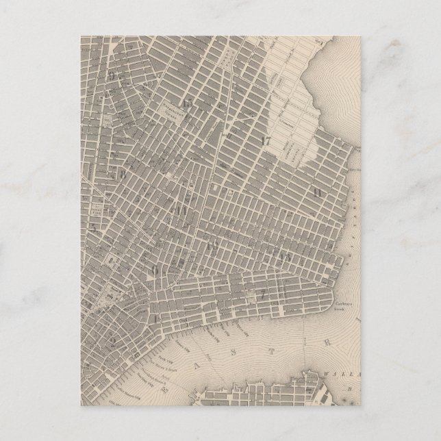 Stadt New York Postkarte (Vorderseite)
