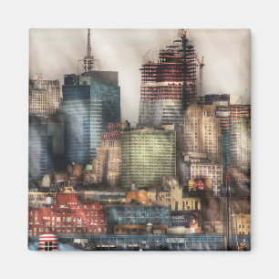 Stadt - New Yorker Wolkenkratzer Magnet