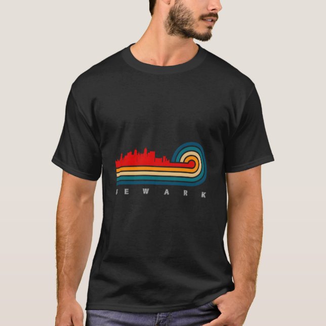 Stadt Newark New Jersey T-Shirt (Vorderseite)
