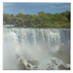 Stadt - Niagara NY - Die American Falls bei Niagar Fliese
