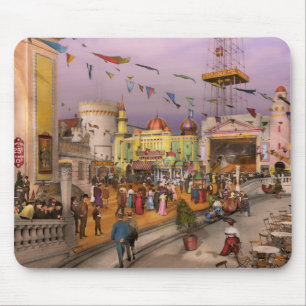 Stadt - NY - Alles für Ihre Unterhaltung 1905 Mousepad
